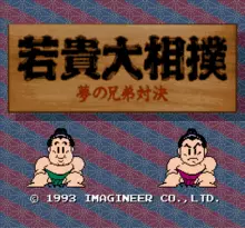 Image n° 1 - screenshots  : Wakataka Oozumou - Yume no Kyodai Taiketsu